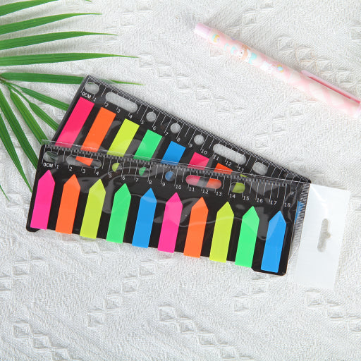 Notas Post-it fluorescentes de colores