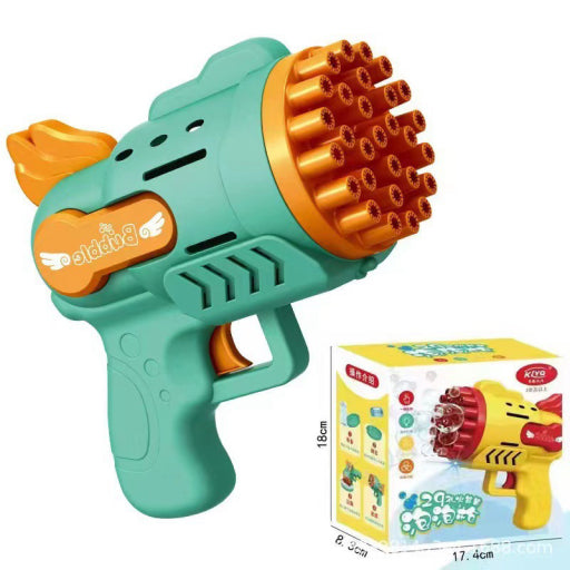 Pistola de burbujas