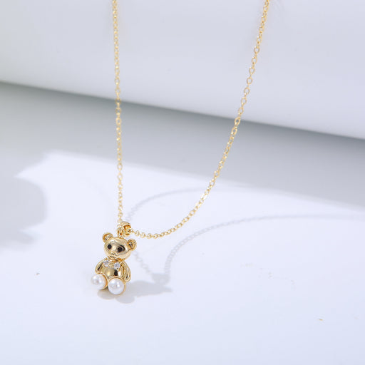 Collar de oso sentado