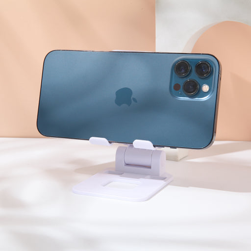 Soporte plegable para teléfono de escritorio