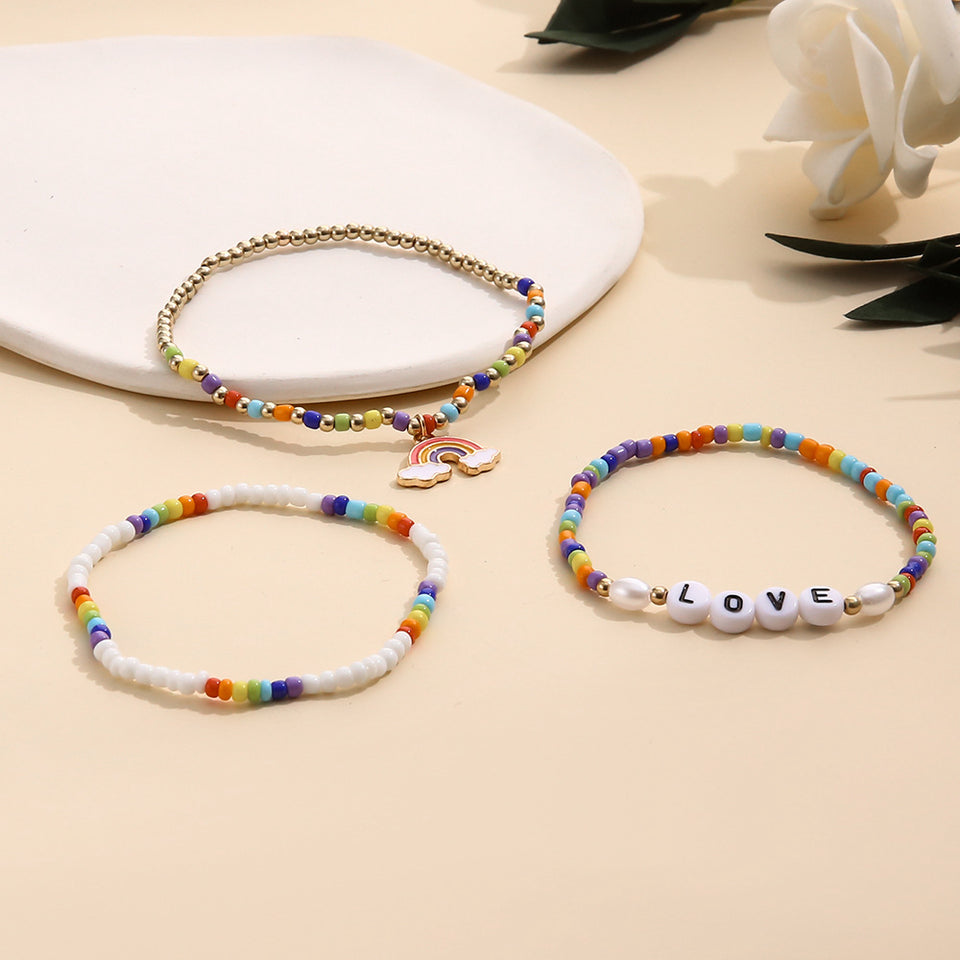 Pulseras arcoiris
