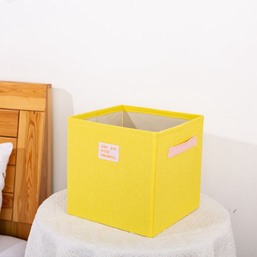 Caja de almacenamiento de cartón cuadrada