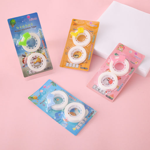 Combinación cinta invisible mas máquina cortadora