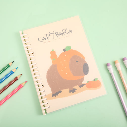 Cuaderno de espiral A5 capibara