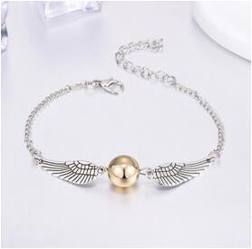 Pulsera de snitch dorada
