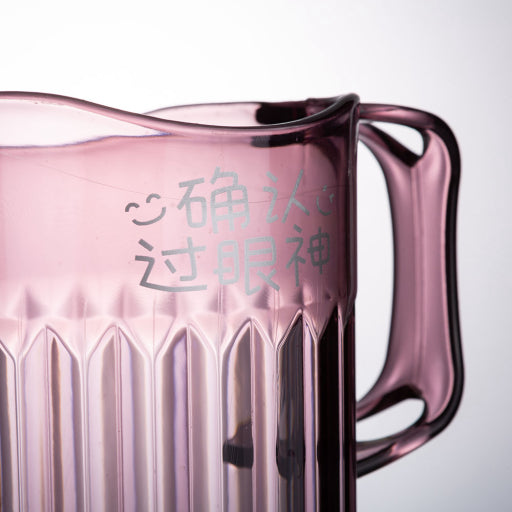 Vaso de enjuague bucal ondulado