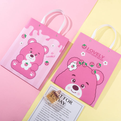 Bolsa de regalo con oso (grande)