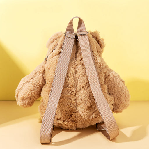 Mochila con osito de peluche