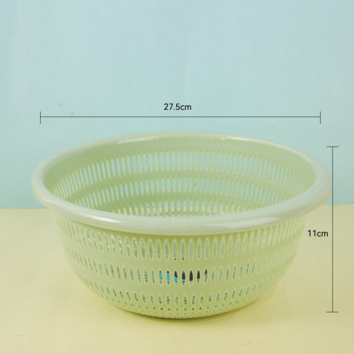 Cesta de drenaje redonda para frutas y verduras pequeña