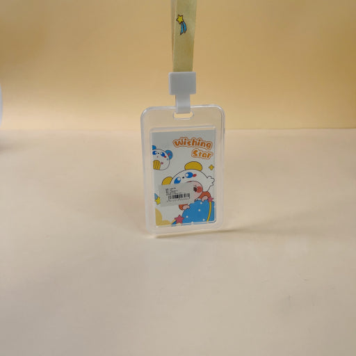 Tarjetero de cuerda de color