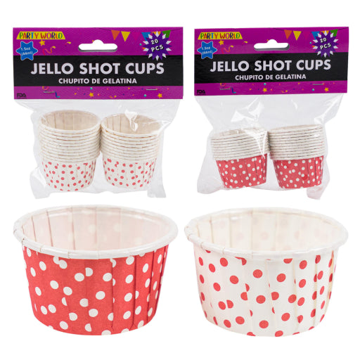 Vaso De Chupito De Papel De 20 Piezas