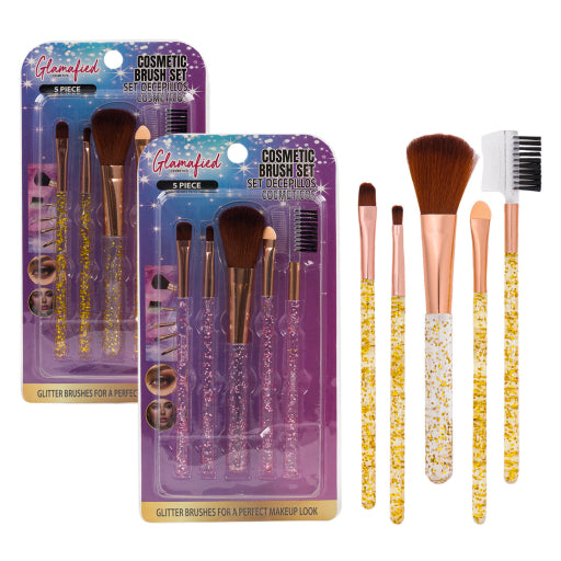 Juego De Cepillos Cosméticos
