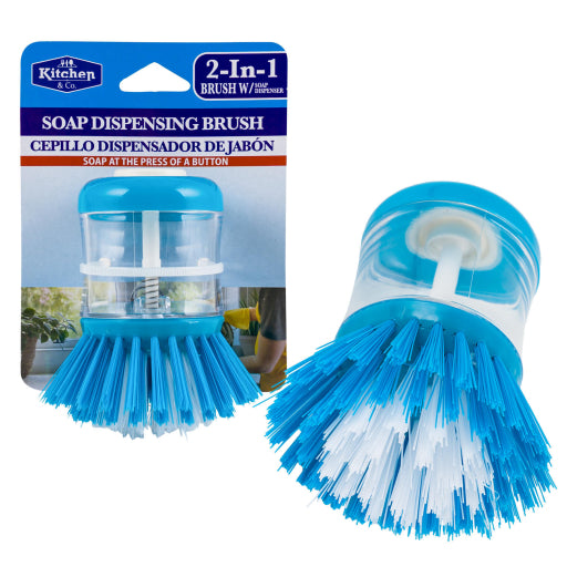 Cepillo Con Dispensador De Jabón