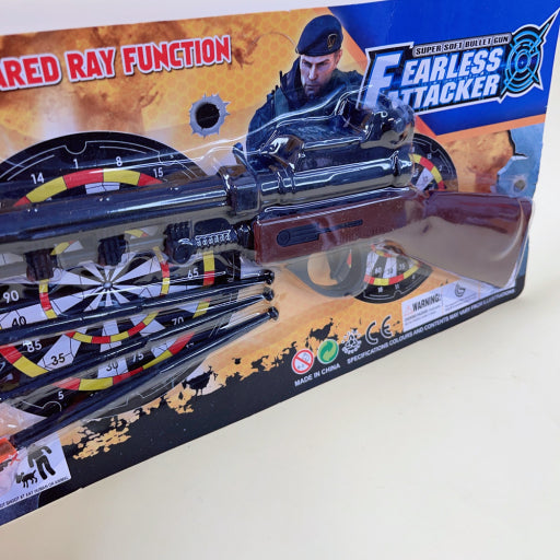 Pistola de balas blandas de succión de plástico para niños