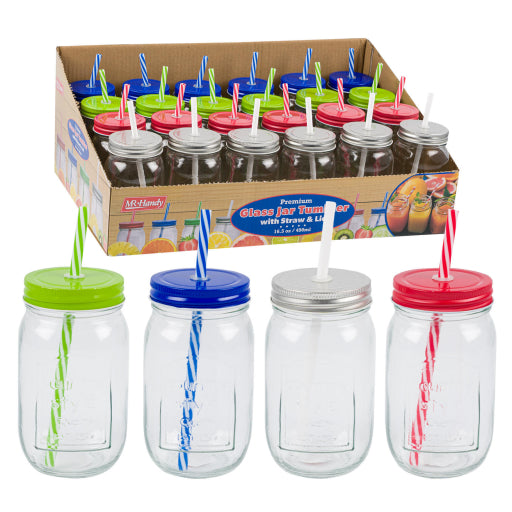Vaso Mason Jar De 16