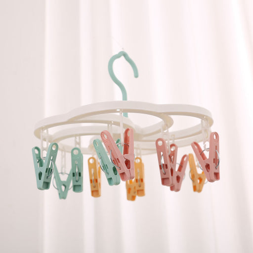 Soporte colgador giratorio de 12 abrazaderas