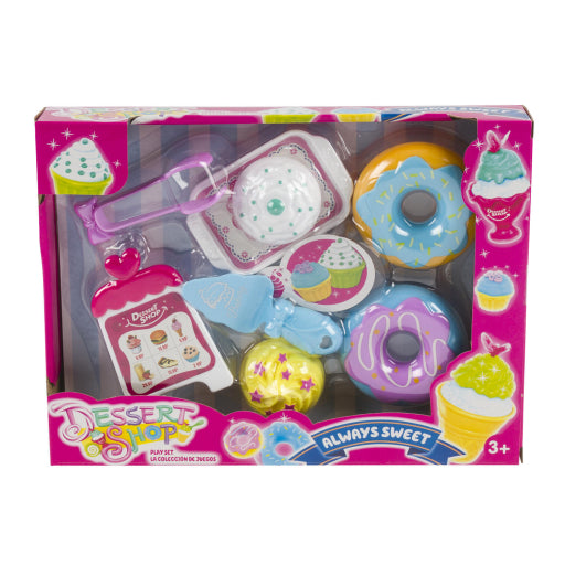 Juego De Tienda De Postres De 8 Piezas