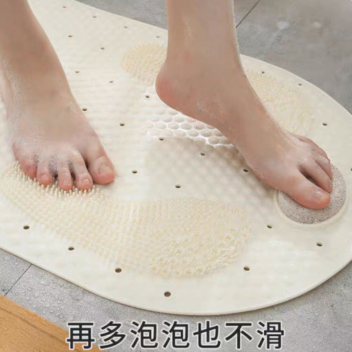 Alfombra antideslizante para baño.
