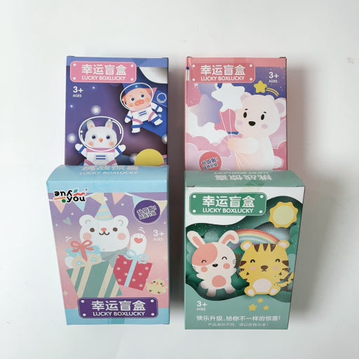 Caja ciega grande de la suerte para niños