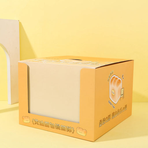 Juguete de rebote lento de pan y mantequilla.