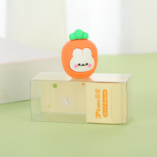 Sacapuntas de zanahoria