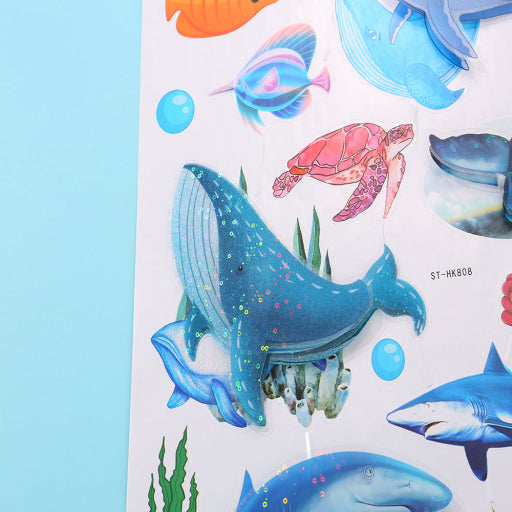 Sticker decorativo vida marina