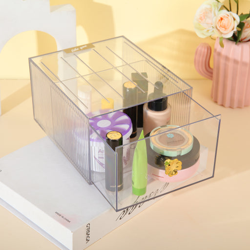 Caja de almacenamiento con cajón alto serie Clover