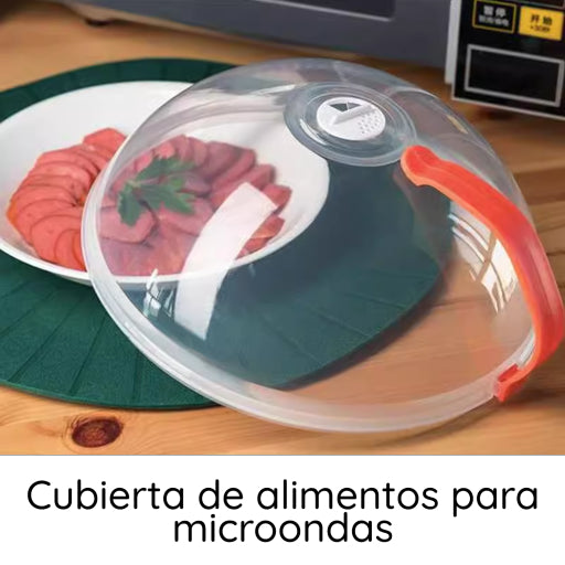 Cubierta para microondas