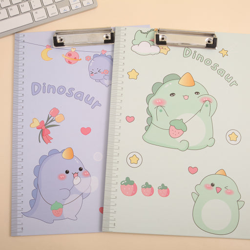 Tablero con pinza de dinosaurios