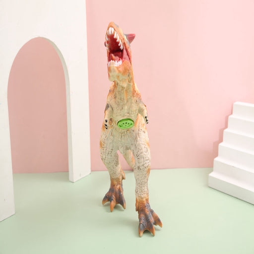 Juguetes de dinosaurios de simulación de vinilo.