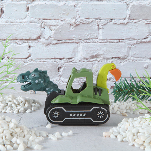coche de juguete de dinosaurio