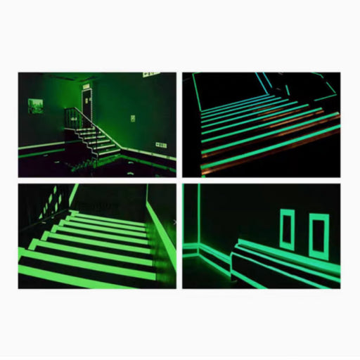Cinta noctilucente verde.