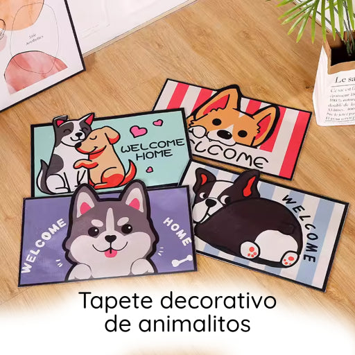 Tapete decorativo con animales