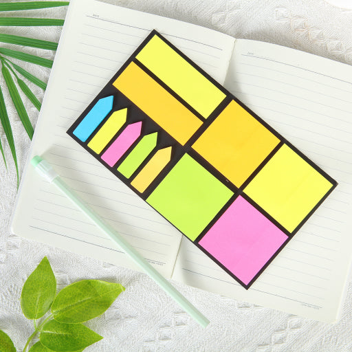 notas adhesivas color caramelo