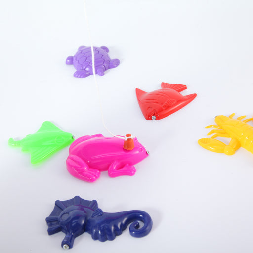 juguete de pesca animal de dibujos animados