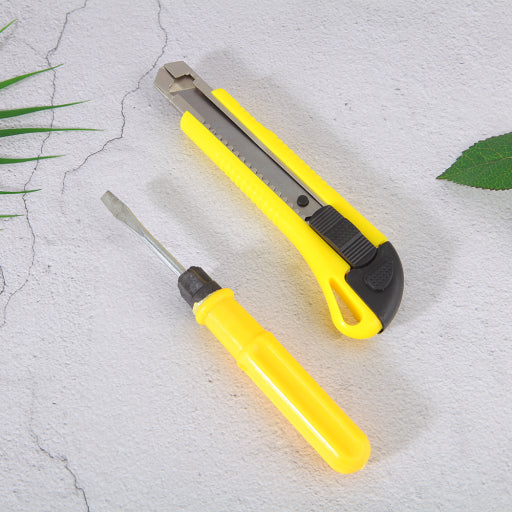 juego combinado de destornillador y cuchillo multiusos