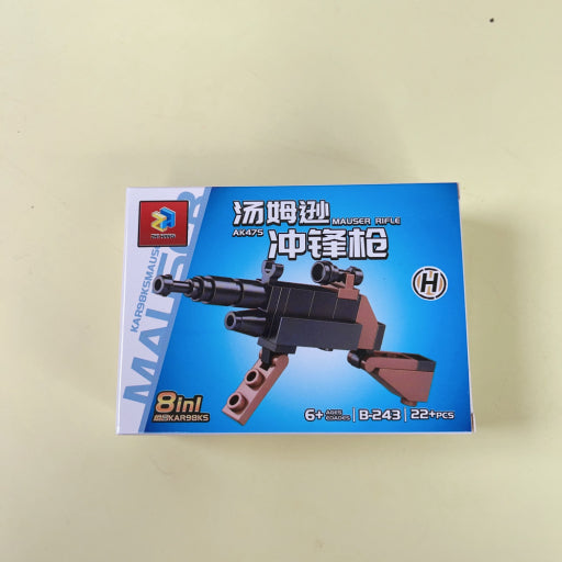 Montaje de bloques de armas
