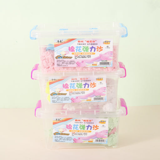 Caja cuadrada pequeña de arena