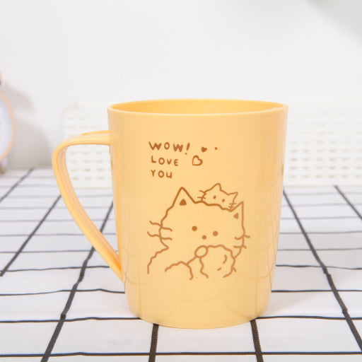taza de enjuague bucal para cepillo de dientes de animales