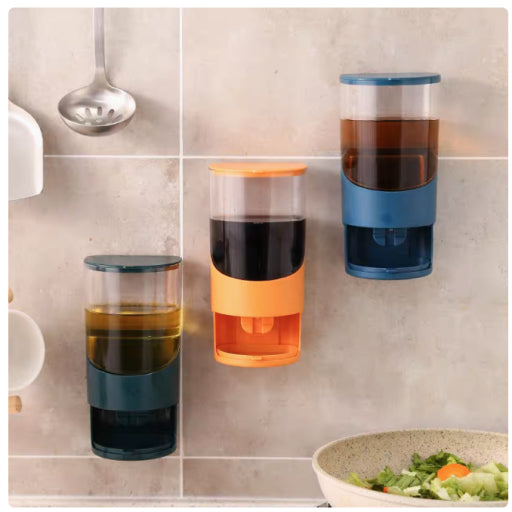 Dispensador de aceite para pared