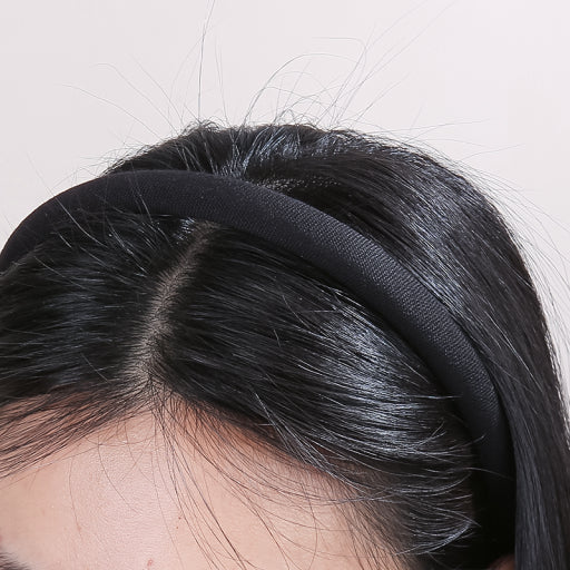 Diadema de tela fina de esponja