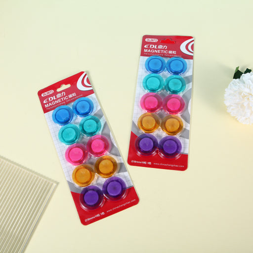 Hebilla magnética de color transparente