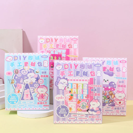 Paquete de material divertido hecho a mano DIY