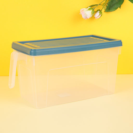 Caja de almacenamiento de refrigerador rectangular