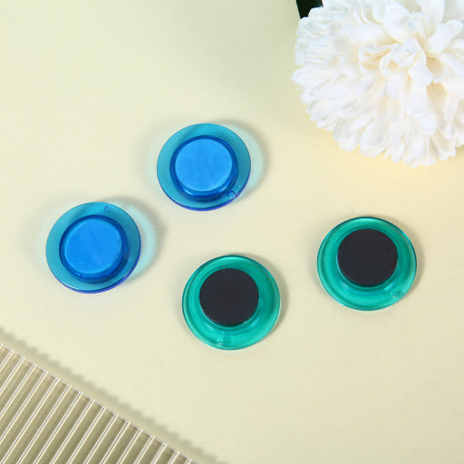 Hebilla magnética de color transparente