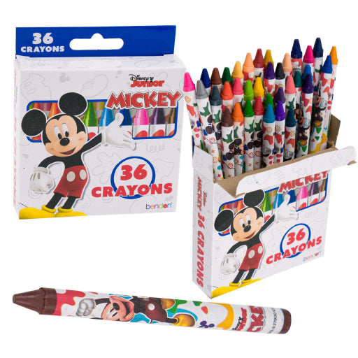 Crayones Mickey Mouse Jr De 36 Quilates