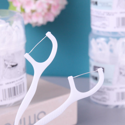 Caja redonda de hilo dental (50)