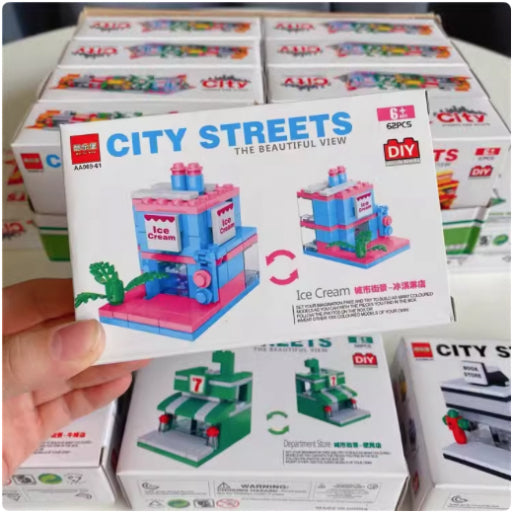 Juego de construcción de edificios