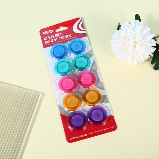 Hebilla magnética de color transparente