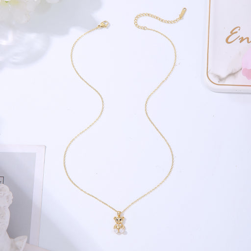 Collar de oso sentado